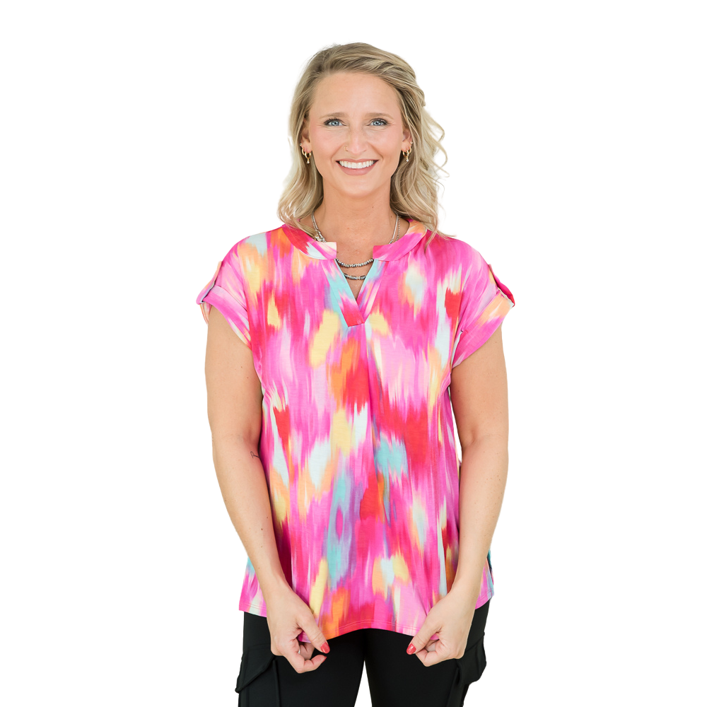 Magnificent Short Sleeve Lizzy Top