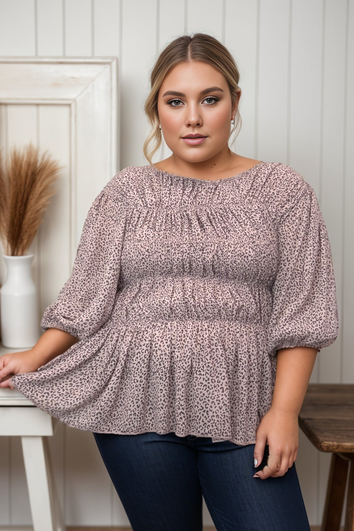 Pleated Kitty - Top