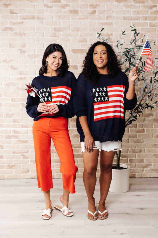 Oh Say Can You See Lightweight Pullover
