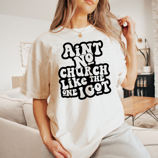 AINT NO CHURCH GRAPHIC TEE